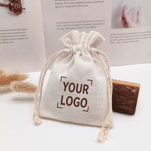 Bolsa de Lona Personalizada en Tamaño y Color con Cordón a Juego, Bolsa Pequeña con Diseño Personalizado para Uso Diario - Product Image 1