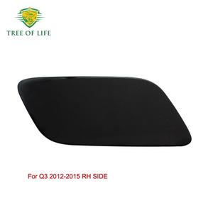 Audi Q3 16-18 Headlight Washer Cover 8U0955275E 8U0955276E Left Right Plastic Front Bumper <b>Trim</b> - Product Image 2