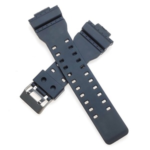 <span class=keywords><strong>Bracelet</strong></span> de montre connectée Lionorm en caoutchouc souple 16 mm pour Casio GD120 GA100 GA-110 GA-100C, <span class=keywords><strong>bracelet</strong></span> de sport étanche pour homme - Product Image 3