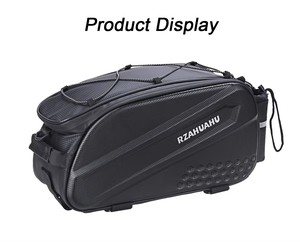 Sac de siège arrière de vélo coque dure sac de siège arrière étanche accessoires de VTT sac d'étagère arrière - Product Image 2