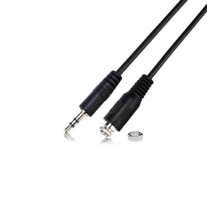 Custom AUX <strong>3</strong> Stereo Male to Female With Lock Nut 26awg 7/0.15*3c Od <strong>3</strong>.5mm <strong>Rca</strong> <strong>Audio</strong> Cable for Panel Mount - Product Image 2