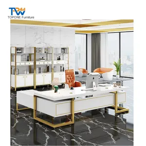 New modern office furniture latest office desk luxury office table designs ceo executive desk manager