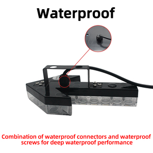 ضوء ستروب <span class=keywords><strong>LED</strong></span> صغير عالمي بتصميم سهمي IP65 لإشارات الانعطاف للشاحنات والمركبات الهندسية والطوارئ - Product Image 4