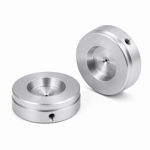 Anillo de Soporte de Boquilla de Aluminio, Asiento Cónico de Microperforación, Componente <span class=keywords><strong>Atomizador</strong></span> de Fluidos, Piezas Personalizadas de Alta Precisión, Servicio de Mecanizado CNC - Product Image 1