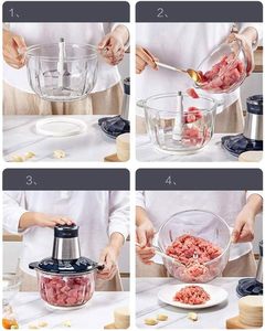 เครื่องบดเนื้อแช่แข็งขนาดใหญ่ ความจุสูง ทำจากสแตนเลส - Product Image 4
