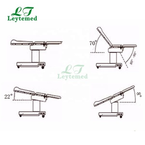 Table d'examen médical électrique LTST18 pour accouchement et chirurgie gynécologique - Product Image 4