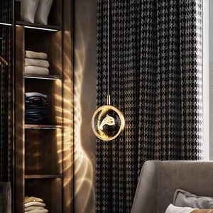 โคมไฟระย้าคริสตัลสุดหรูทันสมัยสำหรับห้องนอน โคมไฟติดผนังศิลปะสร้างสรรค์ส่วนบุคคล โคมไฟระย้าแบบใหม่ - Product Image 1