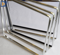 Entretoise creuse en aluminium 22A, bande d'aluminium pliable, taille et épaisseur personnalisables, étanchéité renforcée, résistante aux rayures, longueur sur mesure