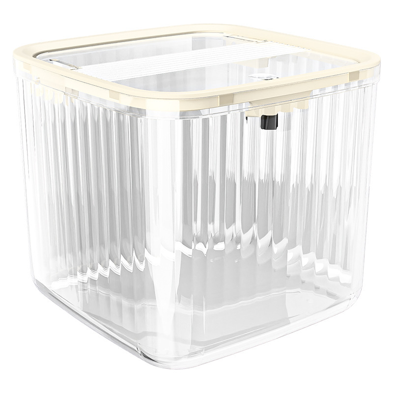 Large transparent box packaging