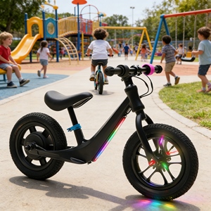 Bicicleta de Equilibrio al por Mayor, Tamaño 12, Bicicleta de Equilibrio para Niños de 12 Pulgadas con Ruedas de Goma Suave para Jugar al Aire Libre - Product Image 2
