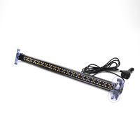 80W Multifunktions-LED-Stroboskoplichtleiste Innenraum-Windschutzscheiben-Blinklicht für Auto Pickup Truck 12V 24V