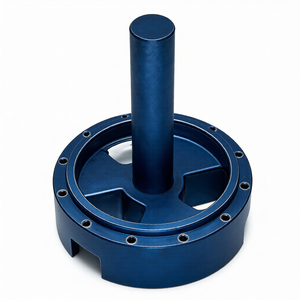 Eje Integrado de Aleación de Aluminio para Base de Rotor, Mecanizado CNC de Precisión con Brida de Montaje, Servicio OEM - Product Image 2