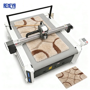 Cortadora CNC de Cuchilla Plana REMEYA para Alfombras y Fieltro Automotrices con Corte de Precisión y Durabilidad para Fabricación de Neumáticos - Product Image 1