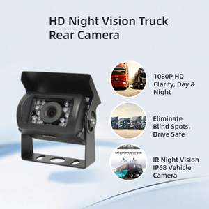 Caméra <span class=keywords><strong>de</strong></span> <span class=keywords><strong>recul</strong></span> AHD 1080P haute résistance, caméra <span class=keywords><strong>de</strong></span> vision arrière étanche IP68 avec vision nocturne pour véhicules commerciaux - Product Image 2