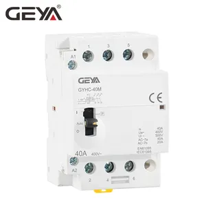 GEYA सीई/सीबी अनुमोदित 40A 3 P GYHC घरेलू सर्किट नियंत्रण तीन चरण Contactor 63A 3NO
