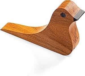 ADC Carved Wooden Bird Door <b>Stopper</b> Customized Home Decor Christmas - Product Image 1