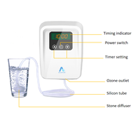 AQUAPURE produk laris Ozonator air dan udara dengan Timer Digital