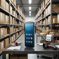 Escáner Inalámbrico de Códigos QR 1D 2D, Computadora de Mano con Android 13, 4GB de Memoria, Pantalla de 5.7 Pulgadas, Disponible para DT50S