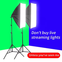 Rectangulaire Portable Photographie Photo Studio Lumière Led Éclairage Soft Box Tente 50x70 Softbox Set