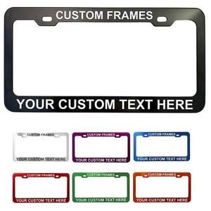 Placa de Matrícula de Aluminio Estadounidense en Relieve, Placa Decorativa de Recuerdo Europea, Placas de Matrícula de Automóviles al por Mayor - Product Image 1