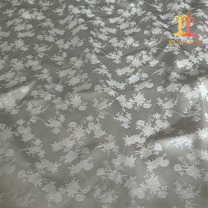 도매 싼 아프리카/인도 흰색 멋진 부드러운 새틴 자카드 브로케이드 직물 XM-JL0126 - Product Image 3