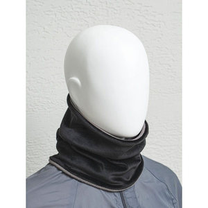 Calentador de cuello de doble cara de pulgas de terciopelo negro Calentadores de piernas duraderos - Product Image 1