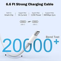 Chargeur USB-C 96W pour MacBook Pro 16, 15, 14, Air 13 pouces, adaptateur d'alimentation pour ordinateur portable Thunderbolt, livré avec un câble USB-C
