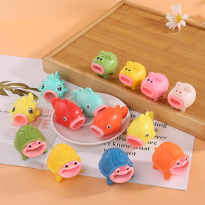 Cartoon Fish Squeeze <strong>Tongue</strong> Release Animal Pinch Happy pink <strong>Pig</strong> Stress Release Prank <strong>Toy</strong> - Product Image 3