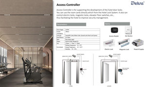 Serrure à carte de haute qualité serrure de chambre d'hôtel serrure de porte d'hôtel intelligente électrique de sécurité <span class=keywords><strong>TTHOTEL</strong></span> Pro - Product Image 5