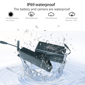 Sistema de Cámara de Respaldo Inalámbrica AHD HD IPS de 7 Pulgadas para Montacargas, Kit de Visión Trasera Digital Impermeable IP68 con Láser - Product Image 2
