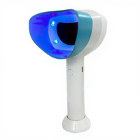 Detector de Placa Dental Portátil para Uso Doméstico, Monitor de Higiene Bucal con Luz LED Púrpura, Detector de Bacterias, Herramienta de Limpieza Dental