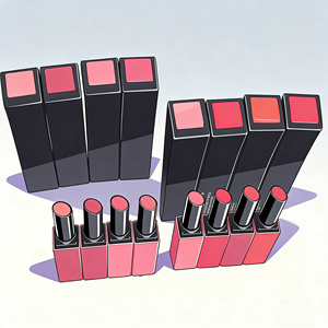 Venta al por mayor de fábrica de lápiz labial mate en tubo delgado, superventas, con color de larga duración y aplicación precisa. - Product Image 4