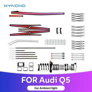 Pour Audi Q5 néon LED voiture lumière ambiante automobile éclairage ambiant 12v éclairage intérieur mise à niveau LED symphonie lumière qui coule - Product Image 1