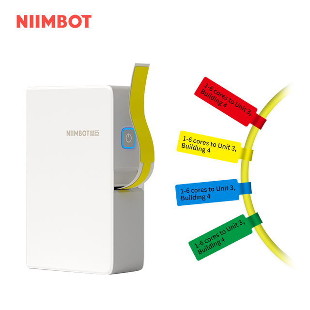 Hot Sell NiiMbot B18 Barcode Portable Mini Label Maker Machine Smart Color Thermal Transfer Label Printer
