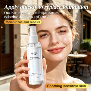 <span class=keywords><strong>Crème</strong></span> <span class=keywords><strong>Teintée</strong></span> Multi-Effets LOZEE Dewy Glow Micro Shine, Hydratant Tonifiant Léger <span class=keywords><strong>Non</strong></span> <span class=keywords><strong>Comédogène</strong></span>, Base Quotidienne pour la Peau Sans Obstruction - Product Image 4