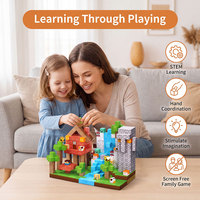 150 Pièces Blocs de Construction Magnétiques Monolith Monument, Kit de Modélisation 3D d'Architecture et d'Ingénierie Structurelle pour Enfants