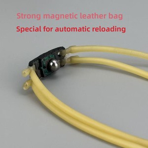 Juego de Bandas Elásticas para <span class=keywords><strong>Tirachinas</strong></span> de Alta Potencia con Diseño de Succión Automática de Bolas de Acero y Bolsa de Látex de Alta Magnetización - Product Image 1