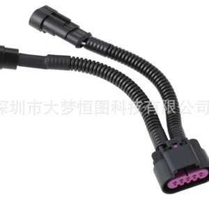 Adaptador de sensor de flujo de aire (MAF) de 5 cables a arnés de 3 cables para LS7 LS3 universal con IAT - Product Image 1