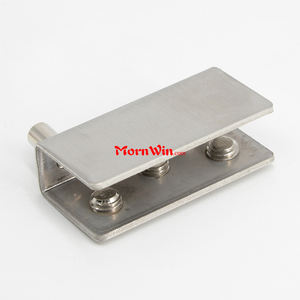 Clips en acier inoxydable porte en verre carrée guide pince - Product Image 6