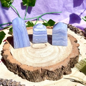 Torre di Agata Blu all'Ingrosso, Cristallo Feng Shui, Decorazione per la Casa alla Moda, Idea Regalo Unica - Product Image 3