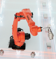 Bras robotisé industriel KUKA KR IONTEC haute performance, en aluminium, faible entretien, cycle de vidange d'huile de 20 000 heures, charge utile de 30/50/70 kg