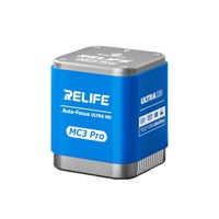 Caméra de microscope haute définition RELIFE MC3 Pro avec mise au point automatique en une seconde, caméra de microscope HD pour la réparation de cartes de circuits imprimés de téléphones mobiles