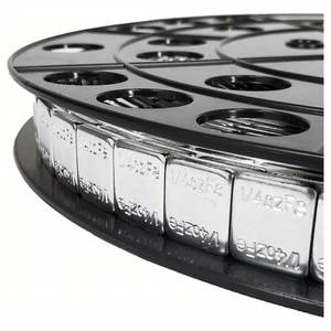 Nuevos Pesos de Equilibrio para Ruedas de Coche, de Acero con Recubrimiento de <span class=keywords><strong>Zinc</strong></span>, de 1/4 oz (0.25 oz), Adhesivos y de Clip, para Reemplazo - Product Image 2