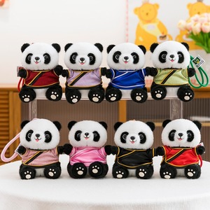 Lindo Peluche de Panda Estilo Chino, Muñeco de Peluche con Traje Tradicional Tang para Niños y Regalos de Recuerdo - Product Image 4