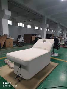 เตียงเสริมความงามพร้อมช่องสำหรับใบหน้า สำหรับร้านเสริมสวย เก้าอี้นวดไฟฟ้าอเนกประสงค์ เตียงเสริมความงามไฟฟ้าอเนกประสงค์ - Product Image 2