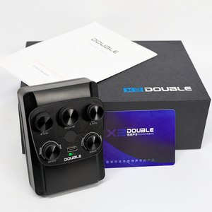 Double S1max Nuevo Captador Vibratorio Ligero de Plástico con Acabado Negro para Guitarra Acústica, Piezoeléctrico, para Instrumentos de Cuerda Lateral - Product Image 3