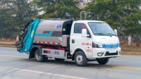 Camion compacteur de déchets à énergie pure, haute efficacité, écologique, pour la collecte des déchets urbains