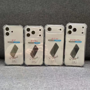 เคสโทรศัพท์มือถือแบบใสกันกระแทก ผลิตจาก TPU หนา 1.5 มม. ตกแต่งลายสีพื้น ป้องกันกล้อง - Product Image 1