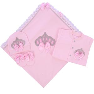 Pelele de punto de algodón orgánico para Primavera, nuevo diseño, para niña, cierre de botón blanco, manga completa, alta calidad, moderno, de lujo, para recién nacido - Product Image 6