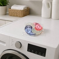 Capsules de lessive 6-en-1, comprimés de lavage en gel dissolvables, parfum longue durée pour le lavage